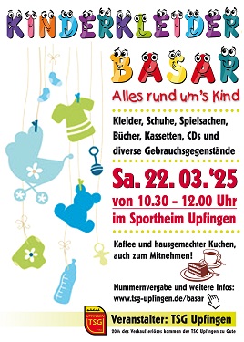 Kinderkleiderbasar Frühjahr