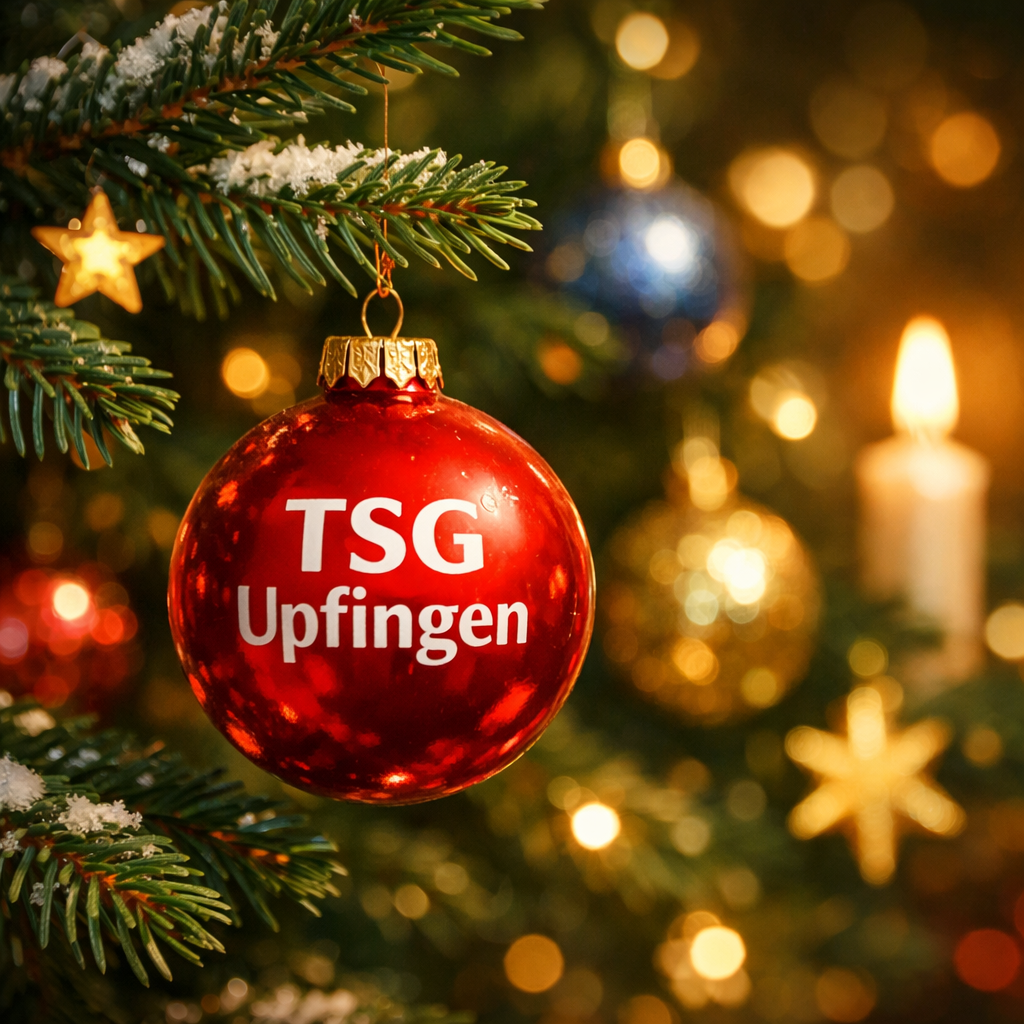 Weihnachtsgrüße der TSG Upfingen