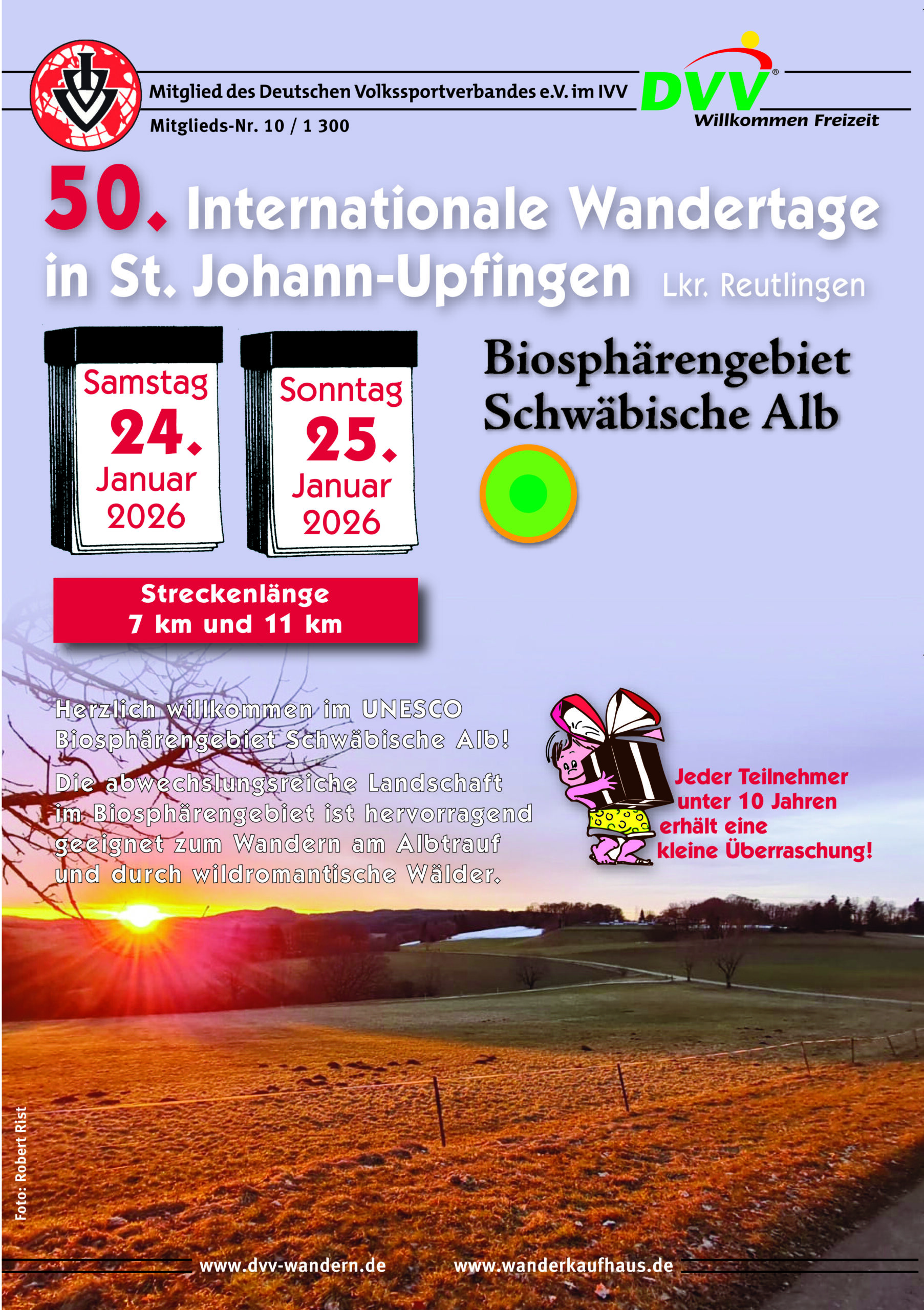 Internationale Volkswandertage in Upfingen